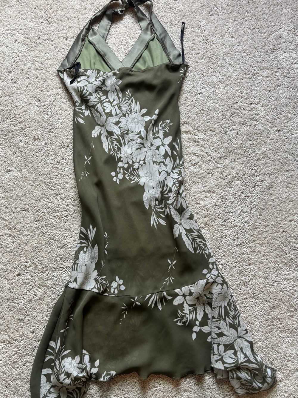 VINTAGE Y2K CHARLOTTE RUSSE FAIRYCORE HALTER DRESS - Picture 3 of 3